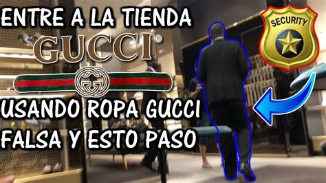 gucci falso ropa